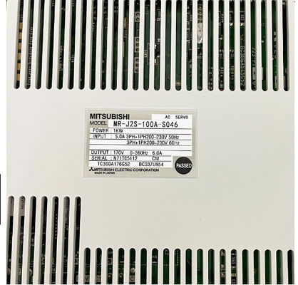 AC SERVO DRIVER MR-J2S-100A-S046 3단계 MITSUBISHI Melservo 산업 증폭기
