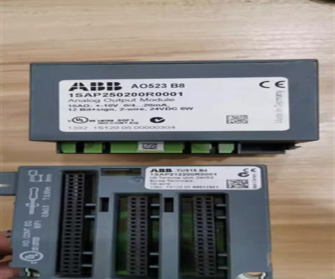 AO523 ABB - 아날로그 출력 모듈 1SAP250200R0001 불필요한 전원 공급 모듈