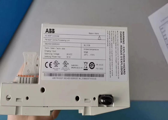3BDH001000R0001 PM 902F CPU 모듈은 중앙 처리 장치 (CPU) 모듈입니다.