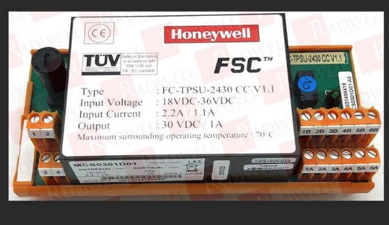 하니웰 안전 관리자 시스템 모듈 FS-TPSU-2430 18~36VDC 입력 전압