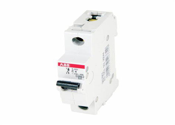 ABB S201-C4 2CDS251001R0044 소형 회로 차단기 - 1P - C - 4 A