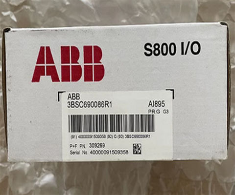 AI895 3BSC690086R1 아날로그 입력 ABB 리던스 전원 공급 모듈
