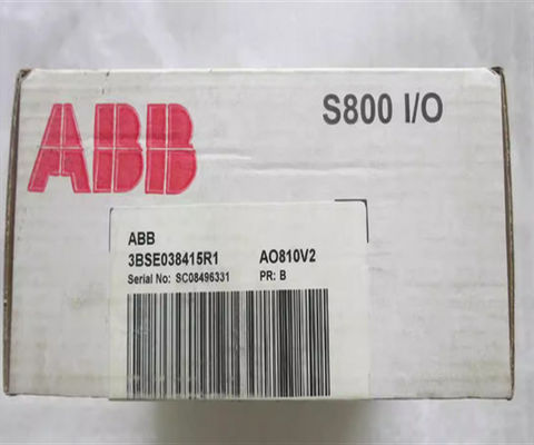3BSE038415R1 ABB AO810V2 아날로그 출력 과잉 전원 공급 모듈