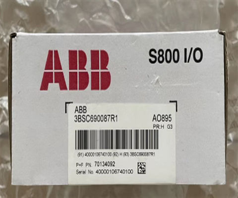 ABB AO895 3BSC690087R1 아날로그 출력 HART 8 ch 제어 모듈