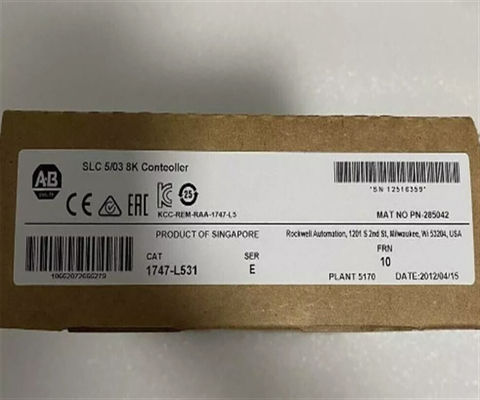 앨런 브래들리 1747-L531 SLC 500 PLC 프로세서 로크웰 자동화