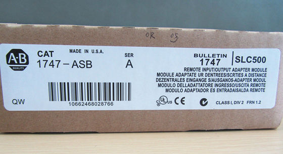 SLC 원격 I/O 어댑터 모듈 1747-ASB AB 브랜드 CE 인증