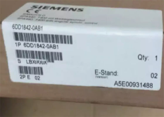 SIMENS 6DD1842-0AB1 SIMATIC D7-FB 생성기 V2.1 포함 서비스 팩 2 단일 라이선스