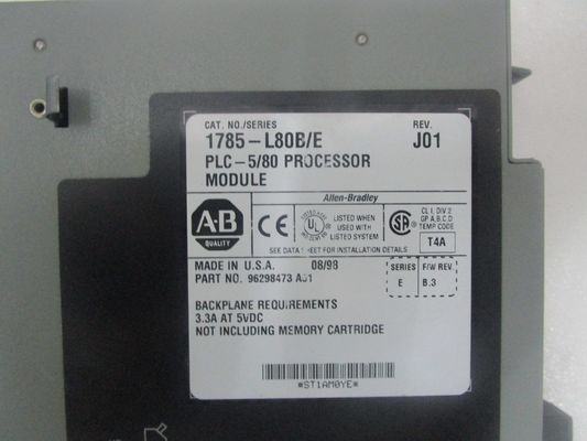 ALLEN-BRADLEY 1785-L80B 향상 및 이더넷 PLC-5 프로그래밍 제어기