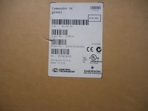 SK3401 15KW Nidec EMERSON 인버터 제어 기술