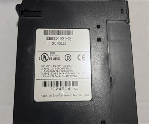 GE-Fanuc IC693CPU350CF CPU 모듈 단일 슬롯 CPU 모듈 프로세서