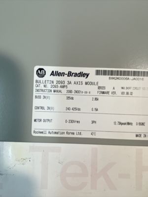 ALLEN-BRADLEY 2093-AMP5 키네틱스 2000 다자축 서보 드라이브
