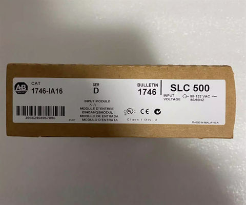 앨런 브래들리 1746-IA16 SLC 500 16채널 AC 디지털 입력 모듈, 시리즈 D