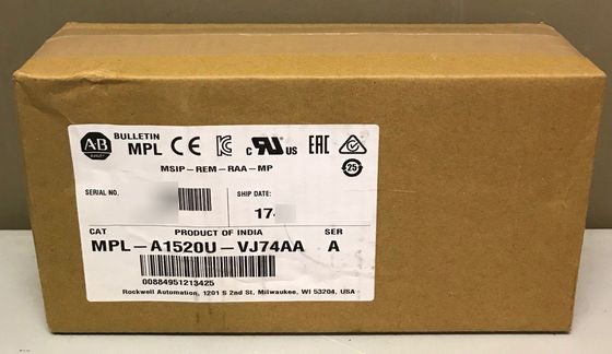 ALLEN-BRADLEY MPL-A1520U-VJ74AA MPL 시리즈 MPL 240V AC 회전 서보 모터