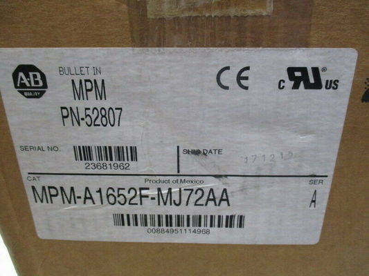 ALLEN-BRADLEY MPM-A1652F-MJ72AA MPM 시리즈 MPM 240V AC 회전 서보 모터