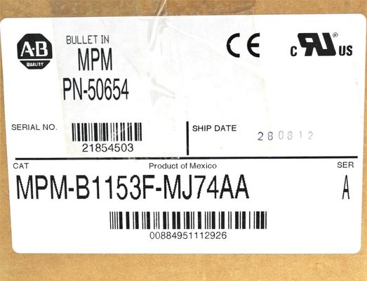 ALLEN-BRADLEY A20B-0007-0361 MP-시리즈 MPM 480V AC 회전 서보 모터