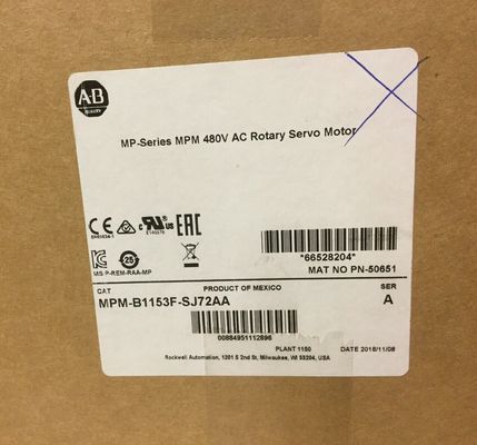 ALLEN-BRADLEY MPM-B1153F-SJ72AA MPM 시리즈 MPM 480V AC 회전 서보 모터