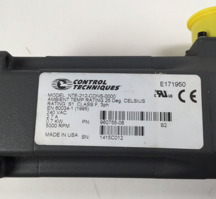 에머슨 제어 기술 NTE-212-CONS-0000 서보 모터 240VAC 0.7kW 5000rpm