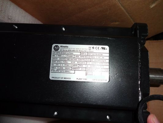 ALLEN-BRADLEY MPM-B1652C-2J72AA MP-시리즈 MPM 480V AC 회전 서보 모터