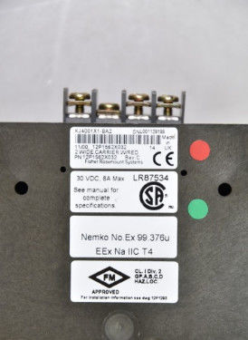 EMERSON DELTAV KJ4001X1-BA2 전원 제어기 2 광역 운반기