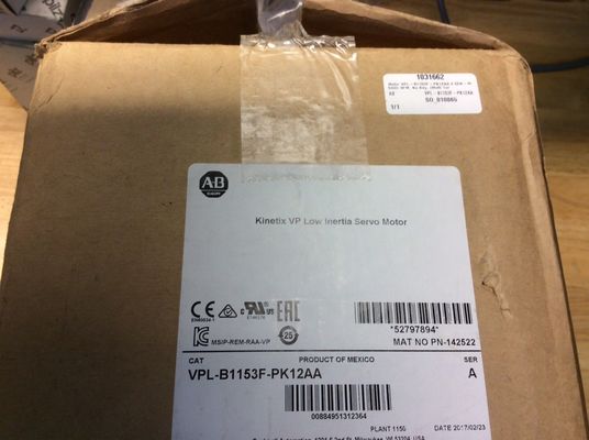 ALLEN-BRADLEY VPL-B1153F-PK12AA 키네틱스 VP 저역압 서보 모터