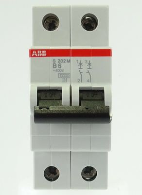ABB 2cds272001r0065 s202m-b6 보조 접촉 코어 S200 시리즈 차단기