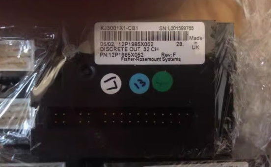 EMERSON DELTAV KJ3001X1-CB1 VE4002S1T2B5 DO 32채널 24VDC 하이 사이드 카드