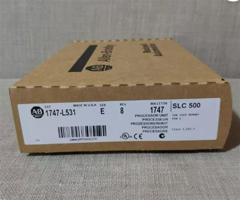 앨런 브래들리 1747-L531 SLC 5/03 프로세서 8K 메모리, DH485 & RS-232, 시리즈 E