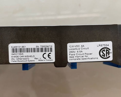에머슨 DELTAV KJ4001X1-CH1 12P1811X012 RTD 터미널 블록