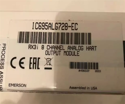 GE IC695ALG728 아날로그 출력 모듈 PACSystem RX3i 디지털 IO 모듈 Modbus/RTU 일련 프로토콜