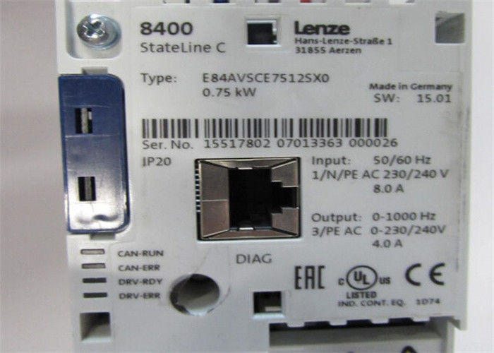 레은제 E84AVSCE7512SX0 8400 시리즈 스테이트라인 설치 0.75 KW (1.0 HP)