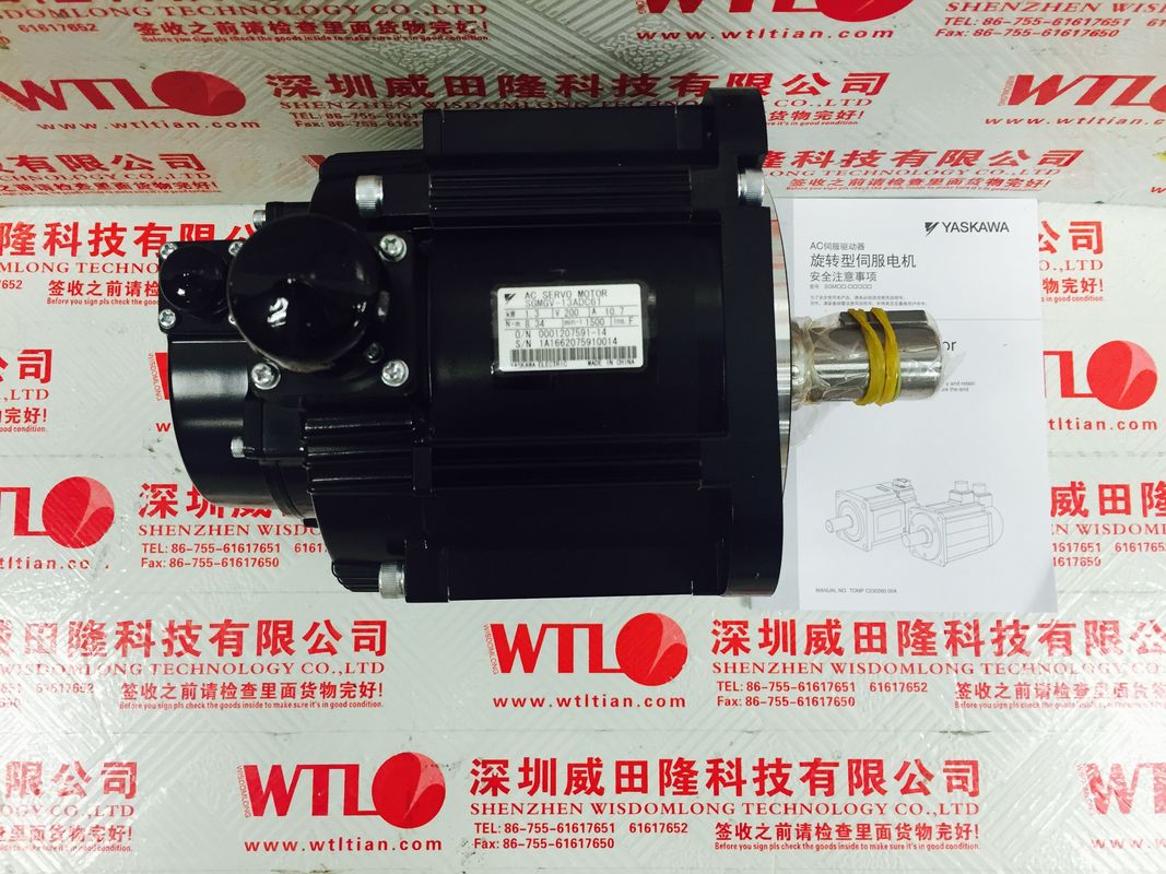 야스카와에 의해 제조된 SGMGV-13ADC61  서보 모터  200V 10.7A 인스프  N.m8.34