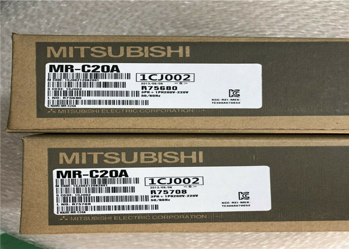 미쯔비시 전기 기계（주） 산업적 드라이브 MR-C20A MR-C 시리즈 교류 서보 증폭기 전력 200W 1.5A