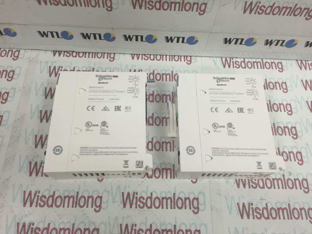 BMXP342020 프로세서, 모디콘 M340, 최대 1024 부품 + 256 아날로그 입출력, 모드 버스, 이더넷