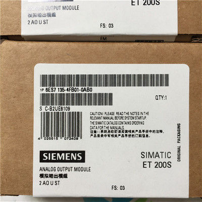 지멘스 6ES7134-4FB01-0AB0 2 AI 표준 Ｕ 15 MM 폭 12 BIT+SIGN