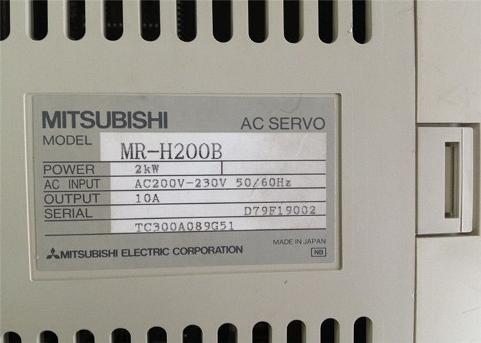 신일본 미츠비시 서보 드라이브 MR-H200B AC 10 AMP 2KW 200-230VAC 50/60HZ