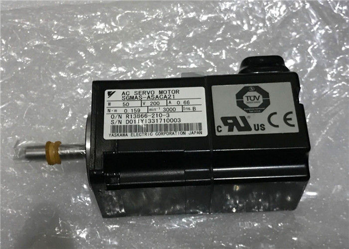야스카와  SGMAH 시그마 II SGMAS-A5ACA21 AC 서보 모터 50W 0.66A 0.159N.m