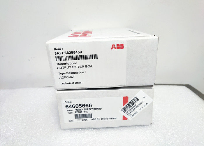 ACS800 새로운 원형을 위한 출력 대공 경계 도판 AOFC-02 ABB 예비품 3AFE68295459