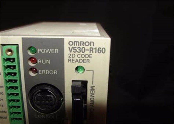 옴론 V530-R160E 바코드 판독기 NPN 20.4-26.4VDC PLC 프로그램 논리 제어기 2D명