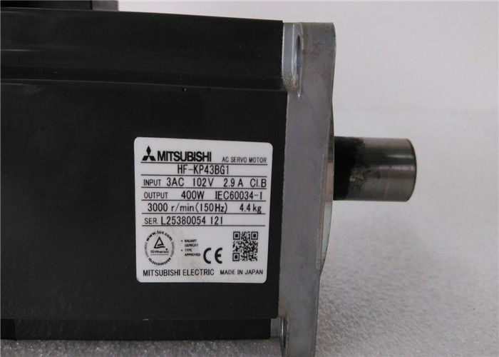 기어 400W 102V 3000RPM과 미츠비시 재봉틀 산업적 서보 모터 HF-KP43BG1