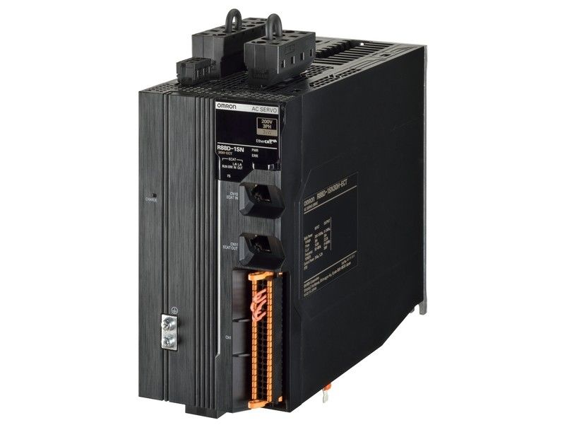 옴론 R88D-KT75H 서보 기구에 의하 AC 200 ~ 240VAC 공급 44A 240V 로드 7.5 kW  G5 시리즈