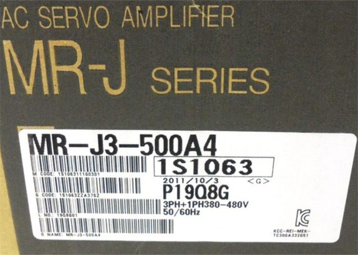 새로운 3-단계 미츠비시 교류 서보 증폭기 MR-J3-500A4 MR-J3 시리즈 드라이버