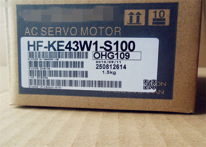 뉴 미쯔비시 전기 기계（주） HF-KN43BJ-S100 산업적 AC 서보 모터 101V 2.7A 400W 3000rpm