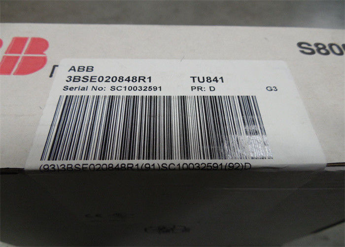 ABB 새로운 모듈 3BSE020848R1 S800 입출력 종료 부대 TU841 종결 기지 PR :Ｄ