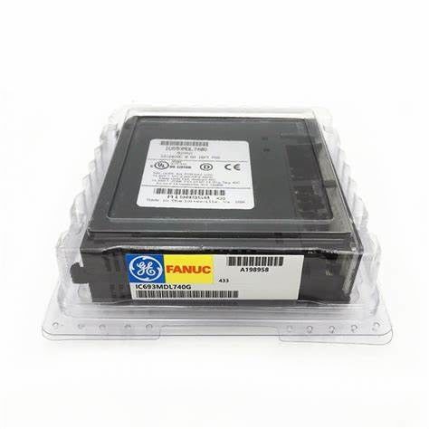 GE   IC693MDL740은  12/24 정논리 dc 출력 모듈 740 모듈 12/24 볼트 DC입니다