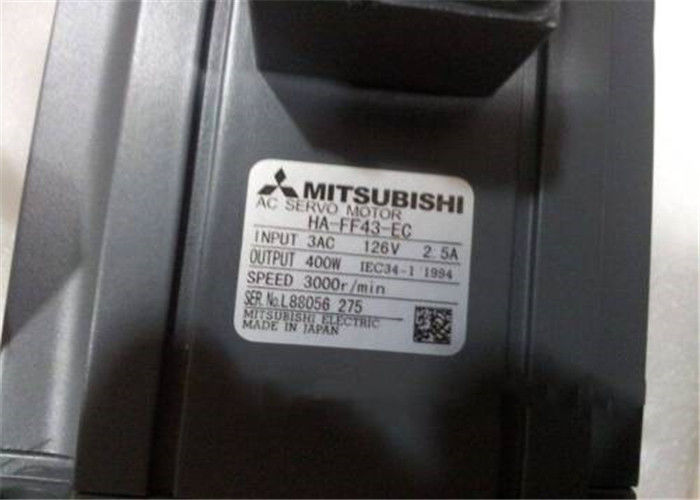 미츠비시 MELSERVO AC 서보 모터 HA-FF43-EC 400W 126V 2.5A 3000r/min