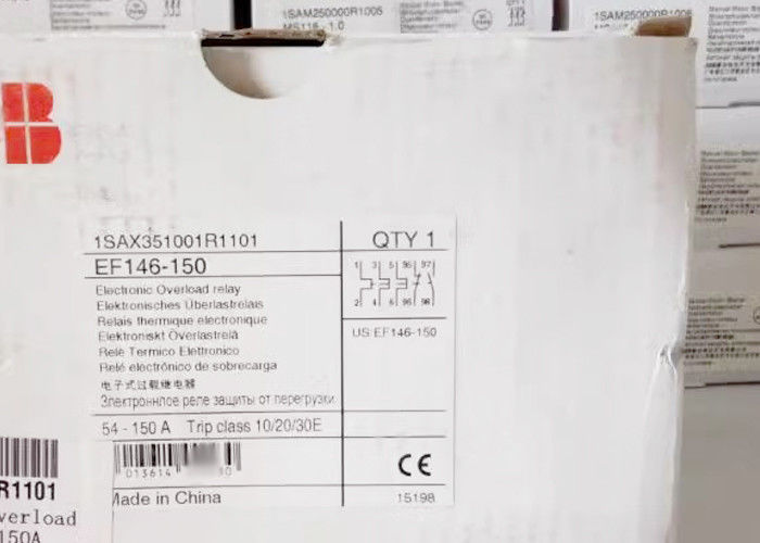 저전압 전자 과부하 릴레 EF146-150 1SAX351001R1101