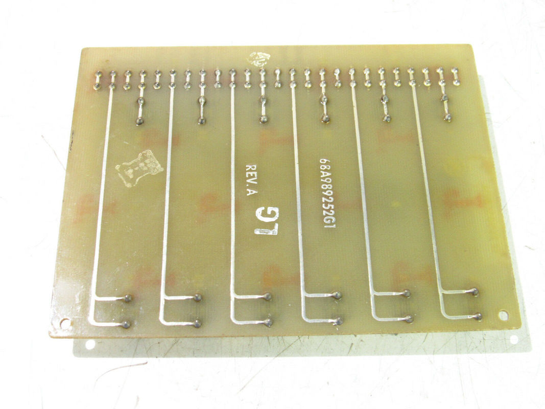 Fanuc IC3600SCBE1 General Electric I-II 마크 터빈 제어 시스템에서 직사각형 녹색 PCB