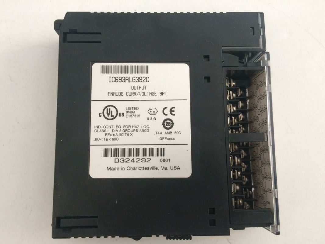 IC693ALG392 GE Fanuc 0 ~ + 10 볼트 모듈을 제공하는 8 개의 단면 출력 채널