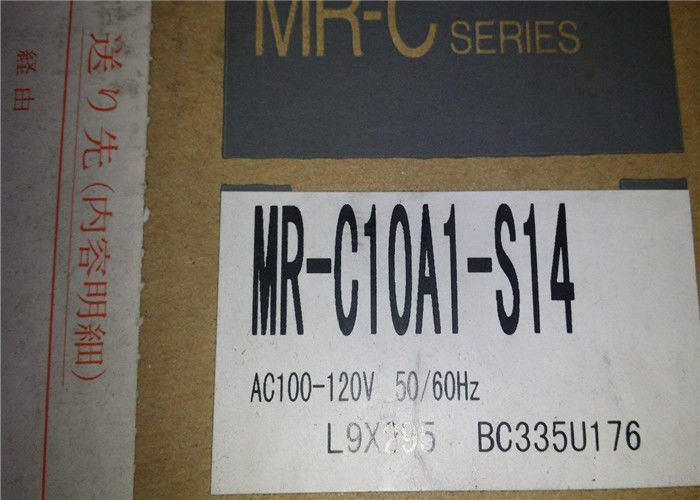 미쓰비시 산업용 모터 드라이브 MR-C10A1-S14 AC 서보 증폭기 100W, 200-230V, 0.85A