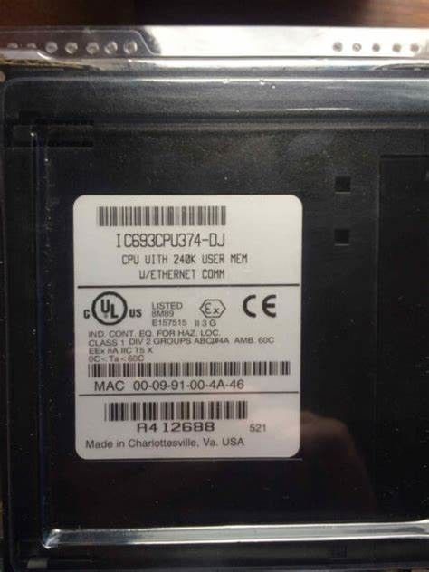 GE IC694CHS398 PACSystems RX3i 90-30 시리즈 I/O CPU 제공을 제어 할 수 있습니다